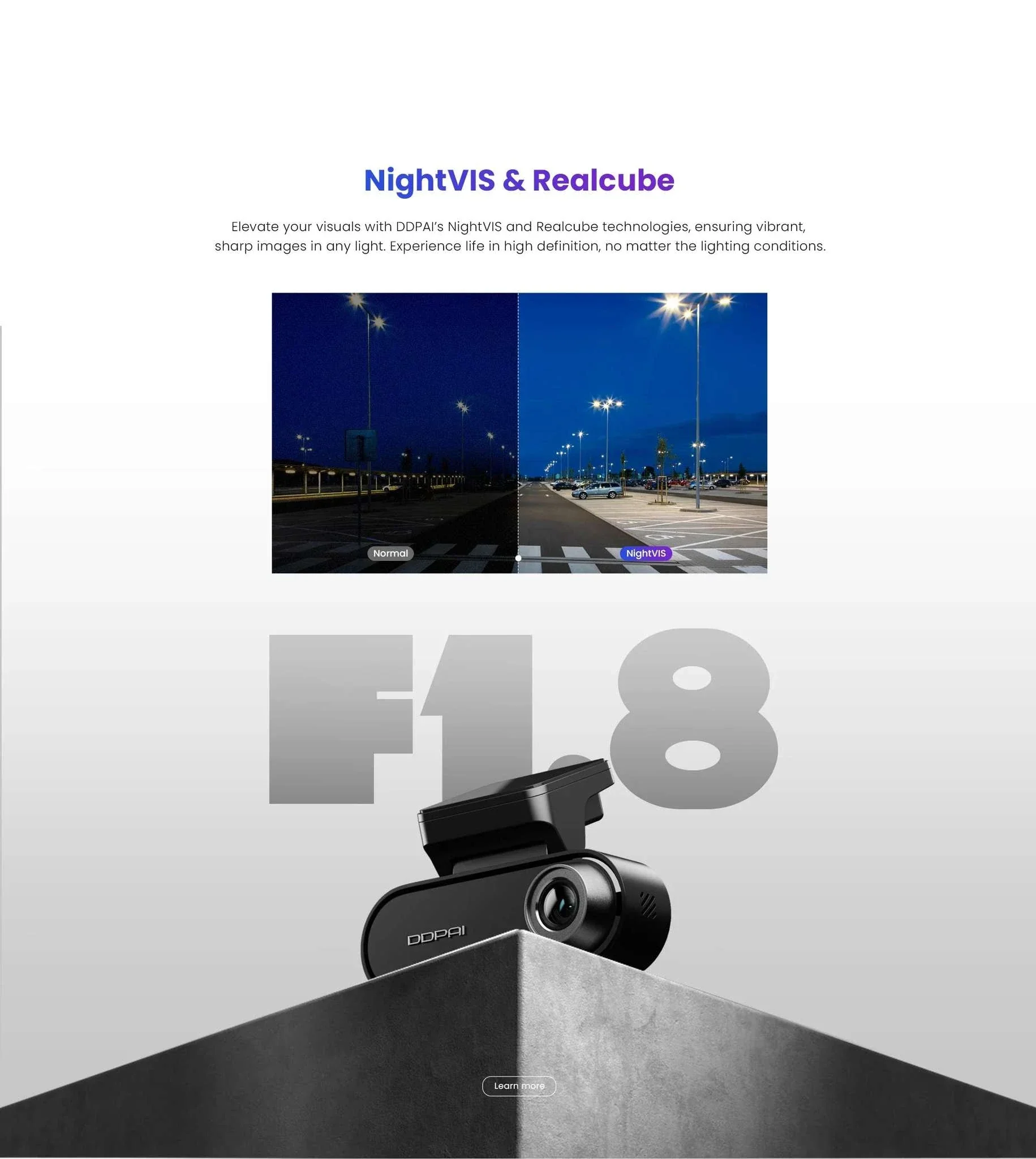 4K Dual Dash Cam Front & Rear with GPS, Night Vision & ADAS - Image 12