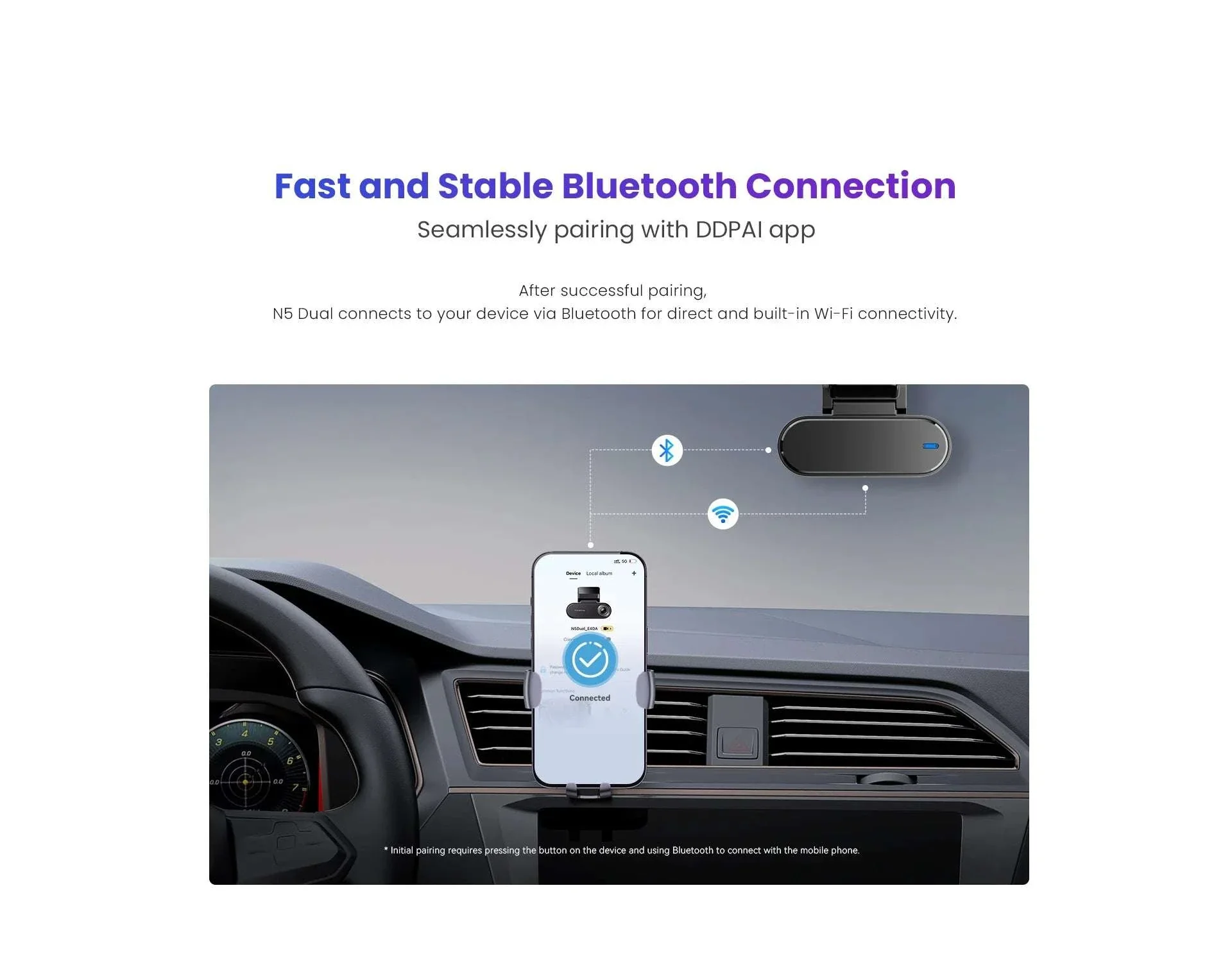 4K Dual Dash Cam Front & Rear with GPS, Night Vision & ADAS - Image 20