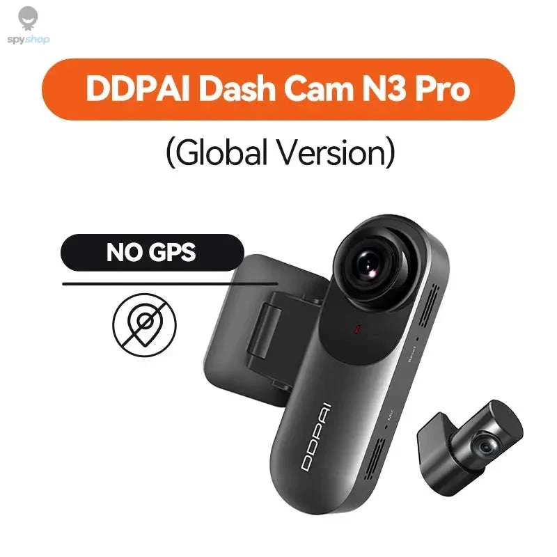 DDPAI Mola N3 Pro 2.5K Dual Dash Camera with GPS WiFi - Image 25