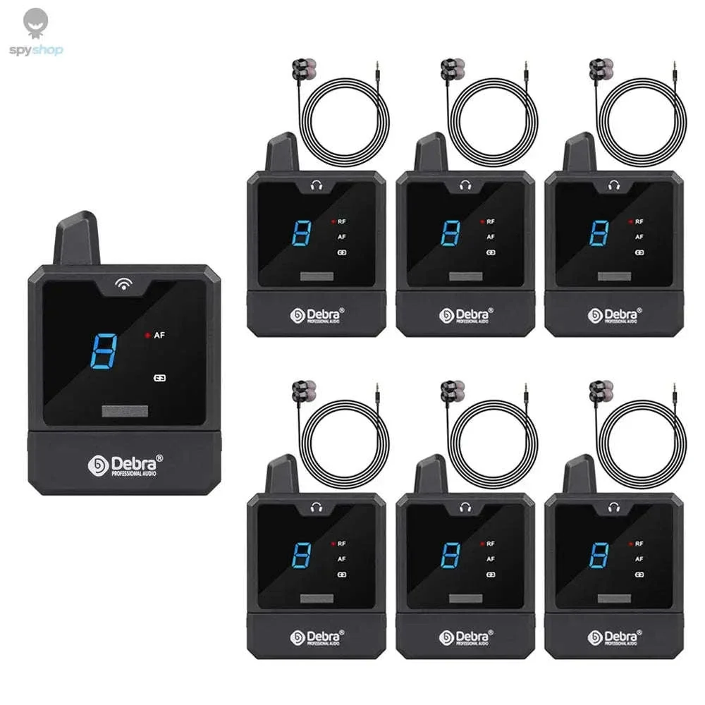 UHF IEM Wireless Monitor System for Clear Onstage Monitoring - Image 23