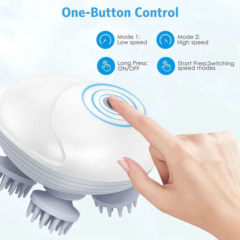 Deep Scalp Massager with USB Rechargeable Power - Image 4
