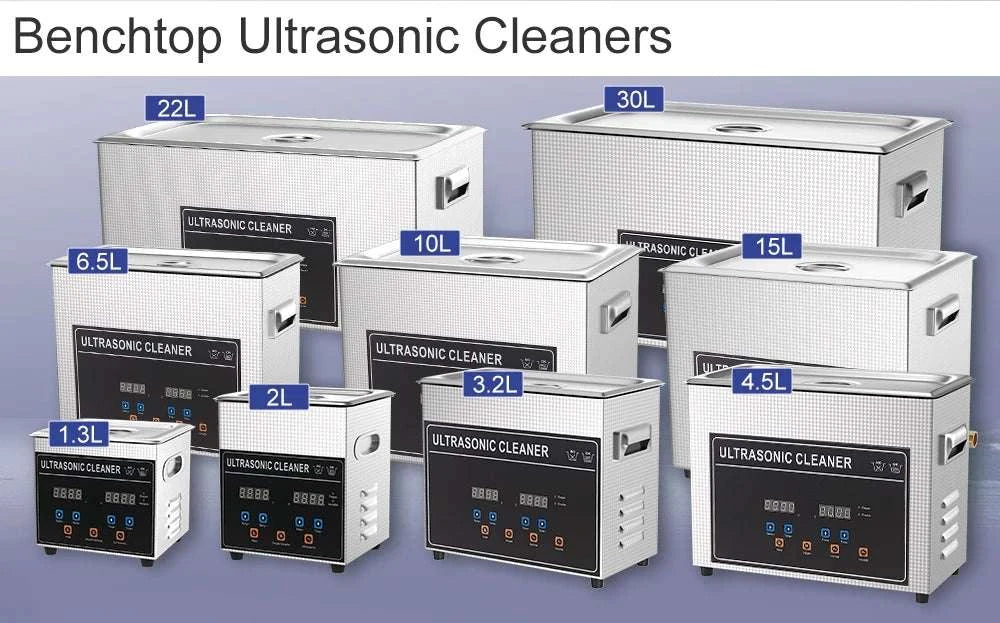 Ultrasonic Cleaner Machine 40kHz Heated Bath for Jewelry, Dental & Tools - Image 9