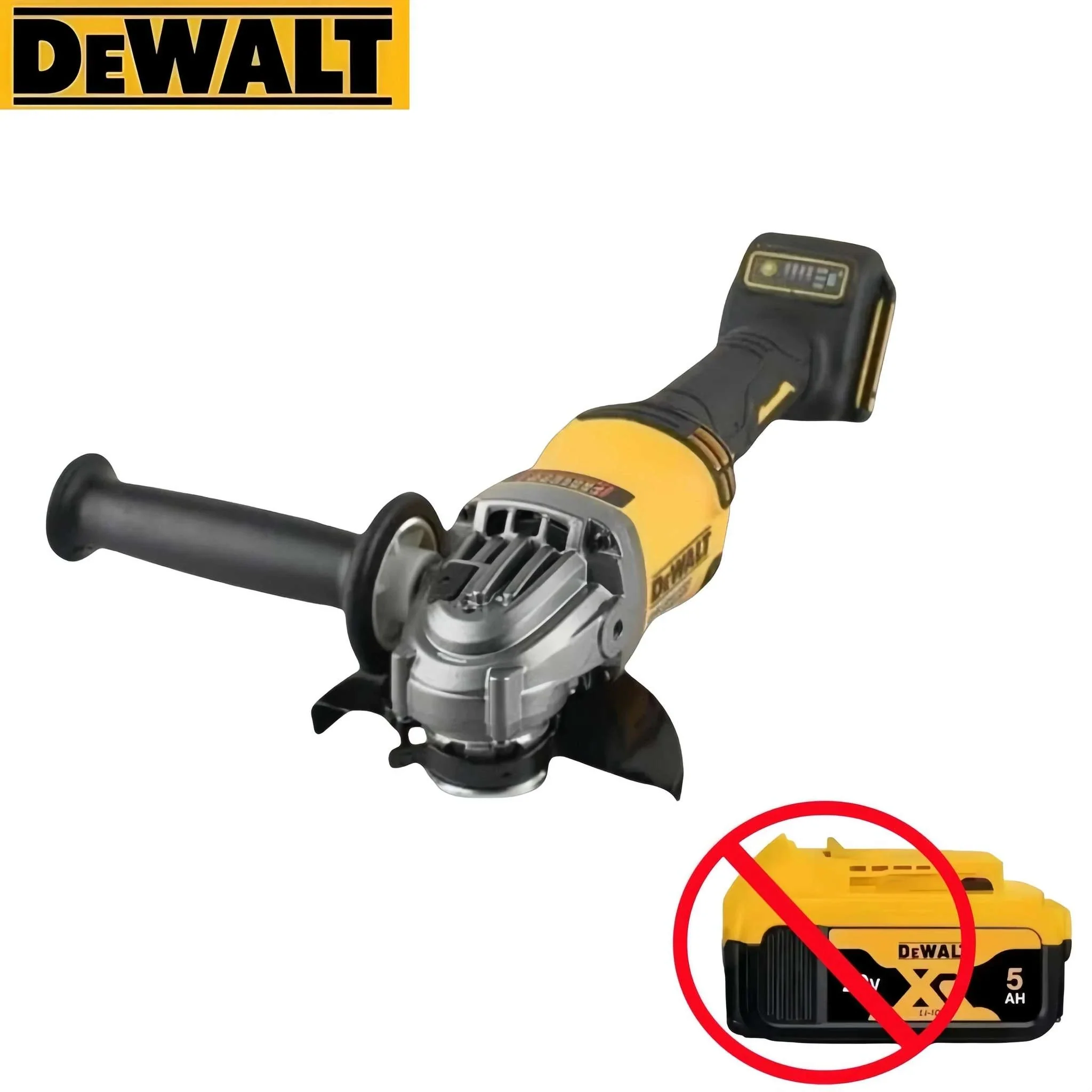 125mm Cordless Angle Grinder 9000RPM for 20V Battery