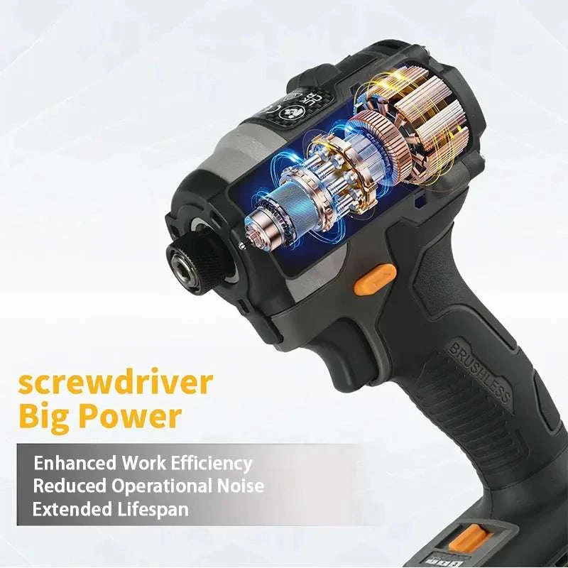 18V Brushless Impact Drill Set – McLaren Edition Combo Kit - Image 4