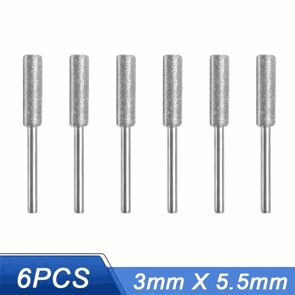 Diamond Chainsaw Sharpener Burrs 6-Piece Kit - Image 10