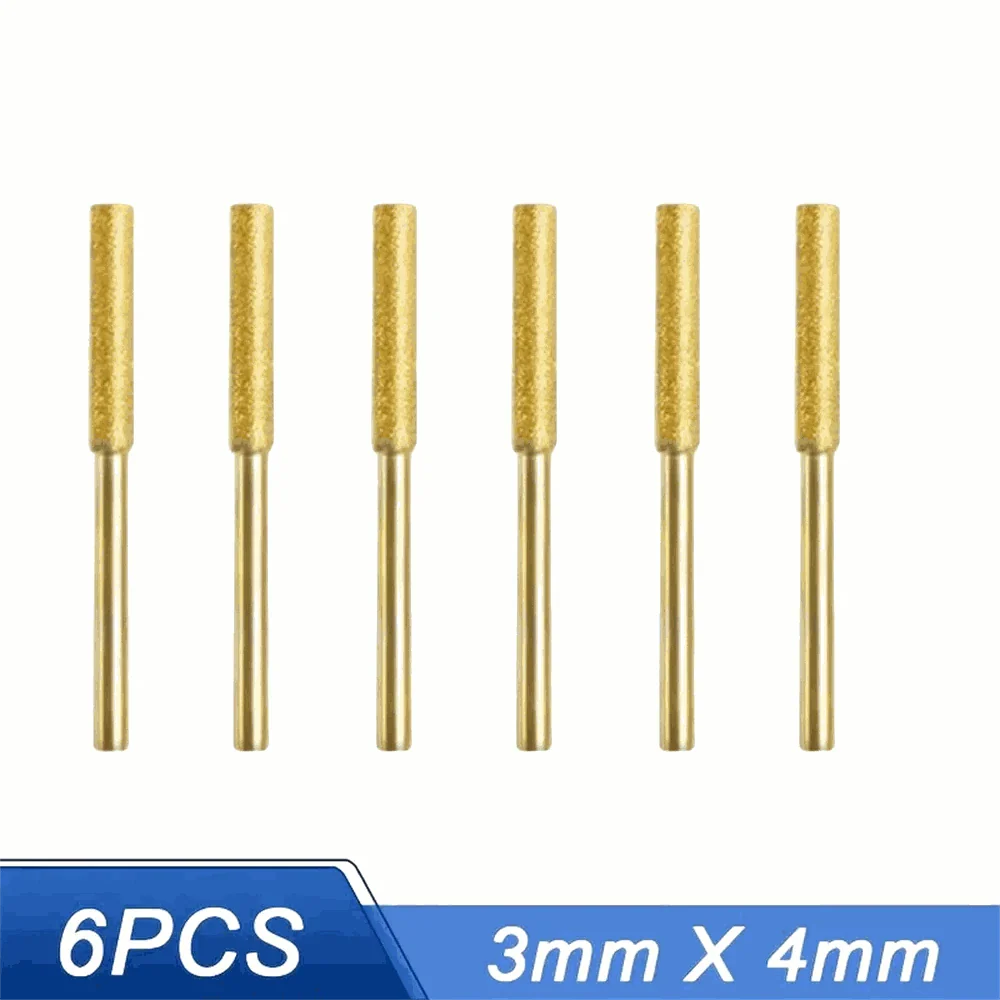 Diamond Chainsaw Sharpener Burrs 6-Piece Kit - Image 12