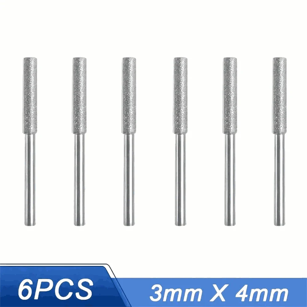 Diamond Chainsaw Sharpener Burrs 6-Piece Kit - Image 8