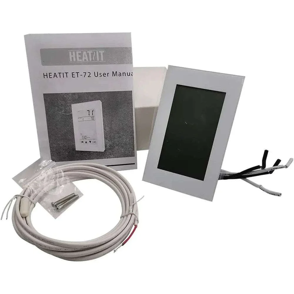Digital Programmable Thermostat for Floor Heating with LCD Display - Image 6