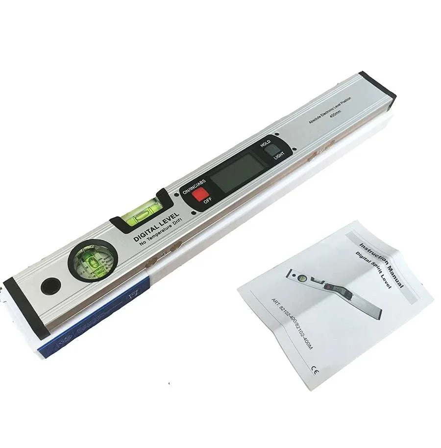 Digital Angle Finder Level 400mm 360° Inclinometer with LCD - Image 6