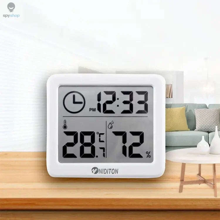Digital Temperature Humidity Clock with LED Display - Image 11