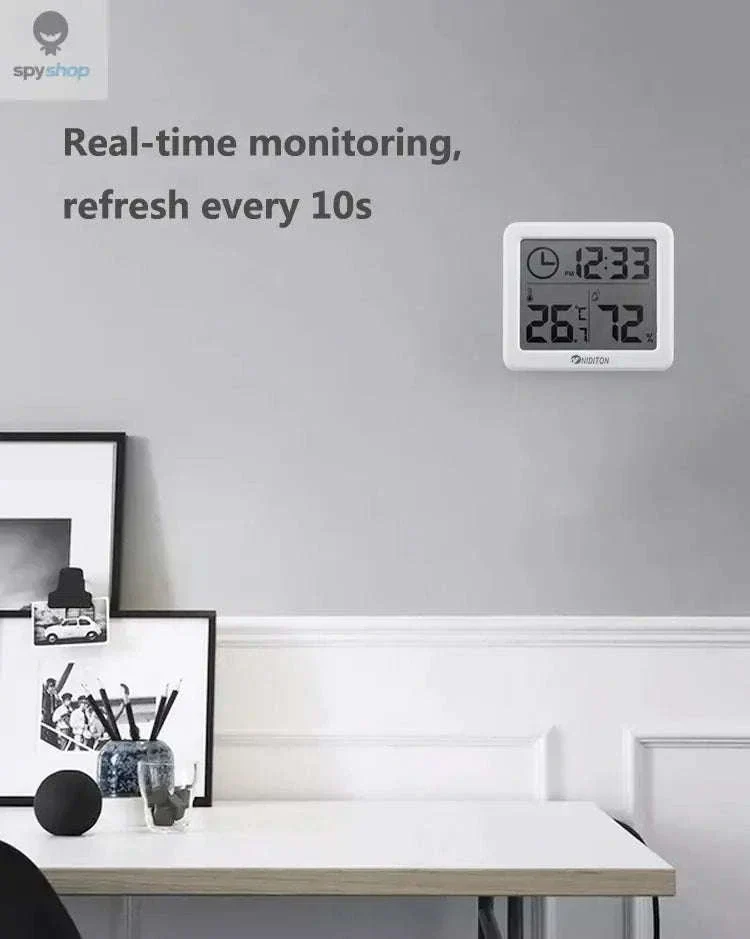 Digital Temperature Humidity Clock with LED Display - Image 12