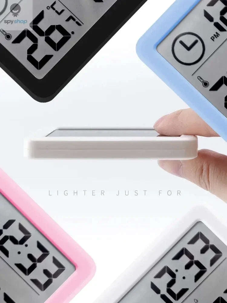 Digital Temperature Humidity Clock with LED Display - Image 13