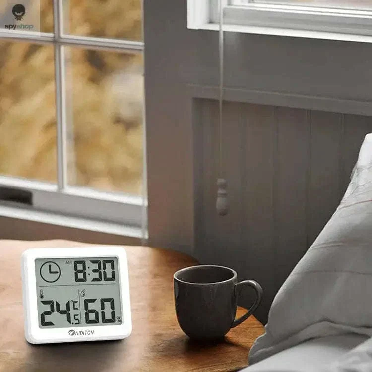 Digital Temperature Humidity Clock with LED Display - Image 16