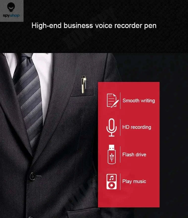 Digital Voice Recorder Pen with WAV Recording and USB Playback - Image 9