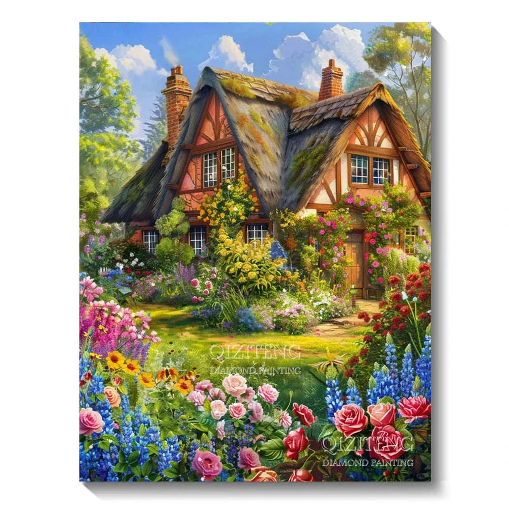 5D Forest Landscape Diamond Painting Kit for Relaxing Crafting - Image 21