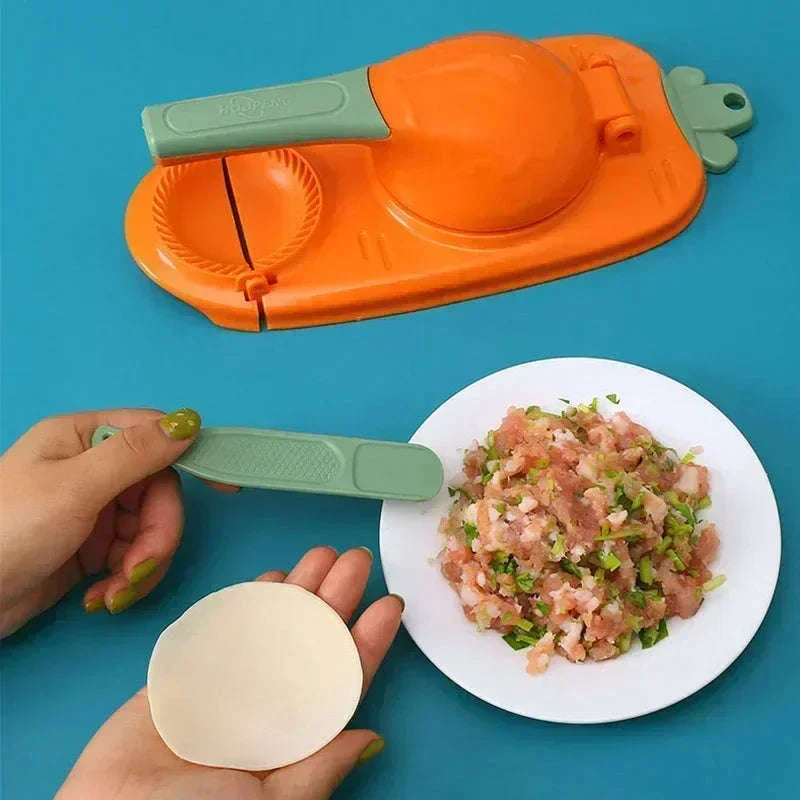 DIY Dumpling Maker Mold – Manual Wrapper Pressing Tool - Image 3