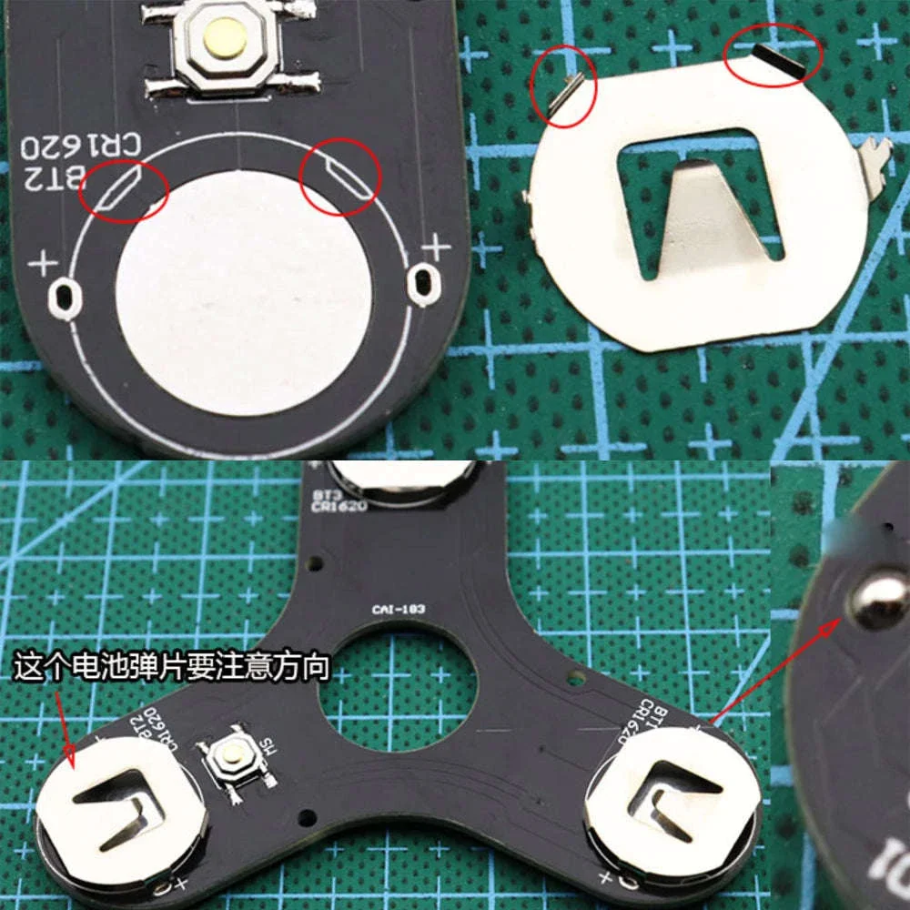 DIY LED Fingertip Gyro Kit for Hands-On Electronics Fun - Image 14