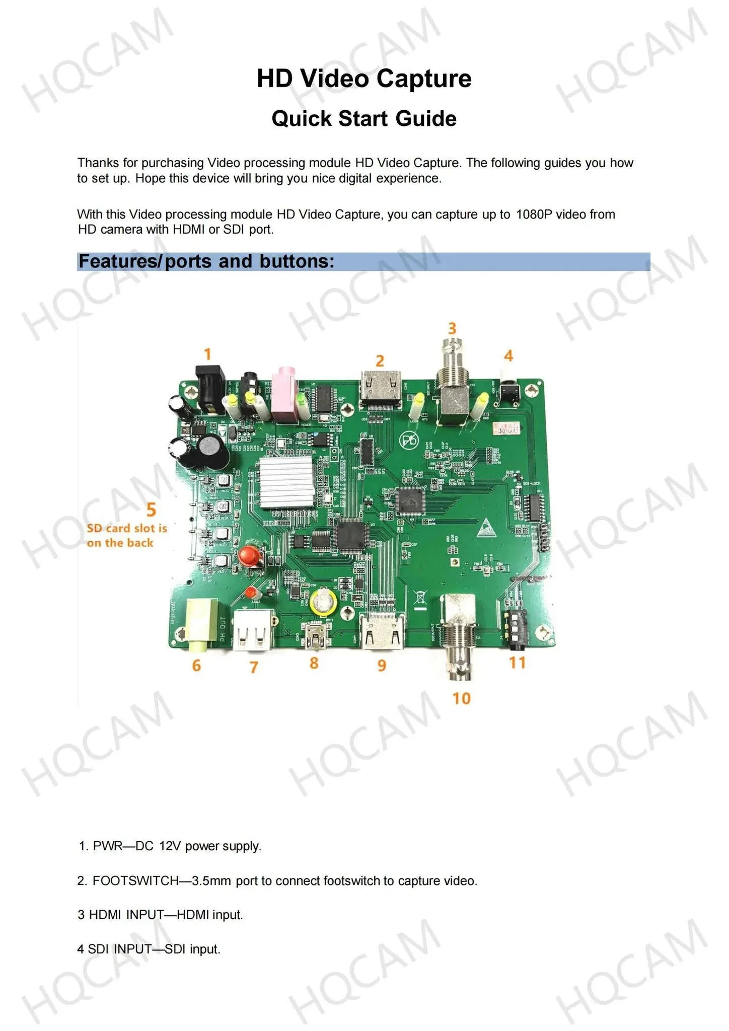 DIY ENT Endoscope Camera Kit with 1080P HDMI/SDI Output - Image 7