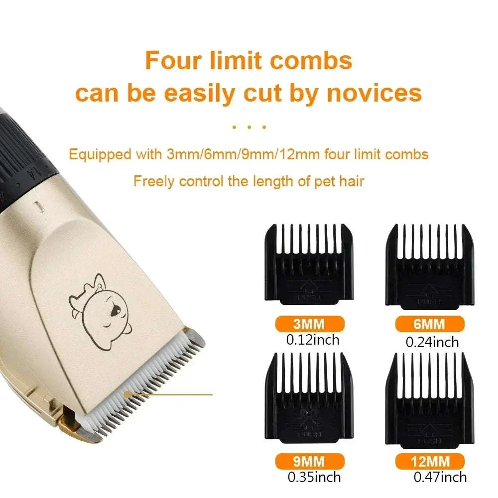 Pet Hair Clipper & Trimmer for Dogs and Cats - Image 2