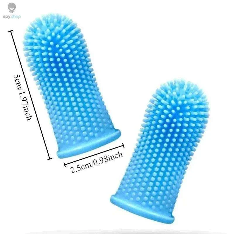Silicone Pet Toothbrush Finger Brush for Dogs and Cats - Image 6