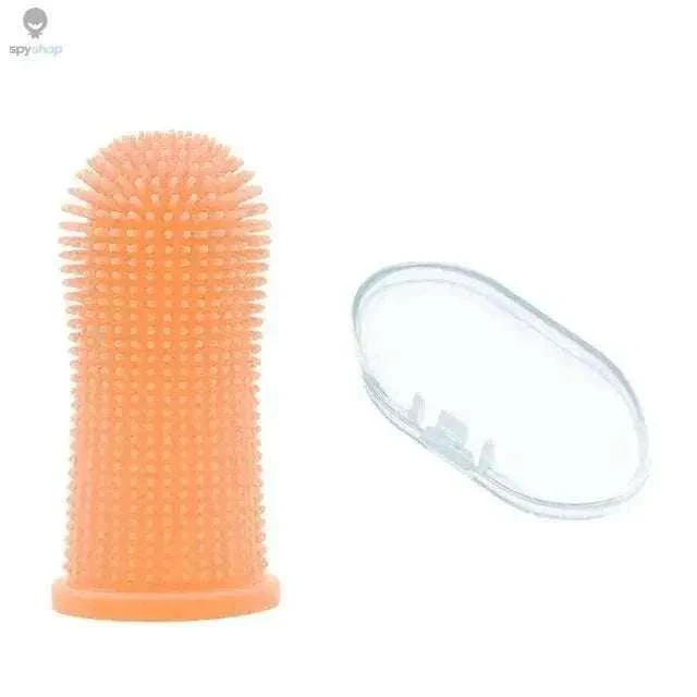 Silicone Pet Toothbrush Finger Brush for Dogs and Cats - Image 9