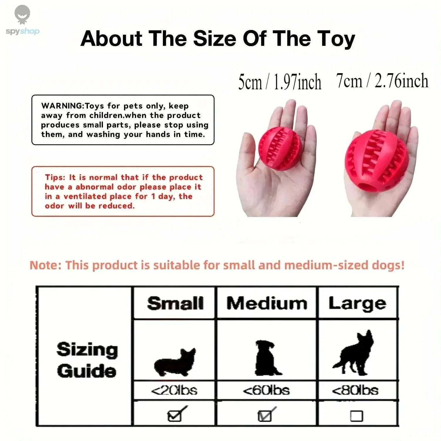 Dog Chew Toy Ball for Biting, Fetch, and Treat Play - Image 2