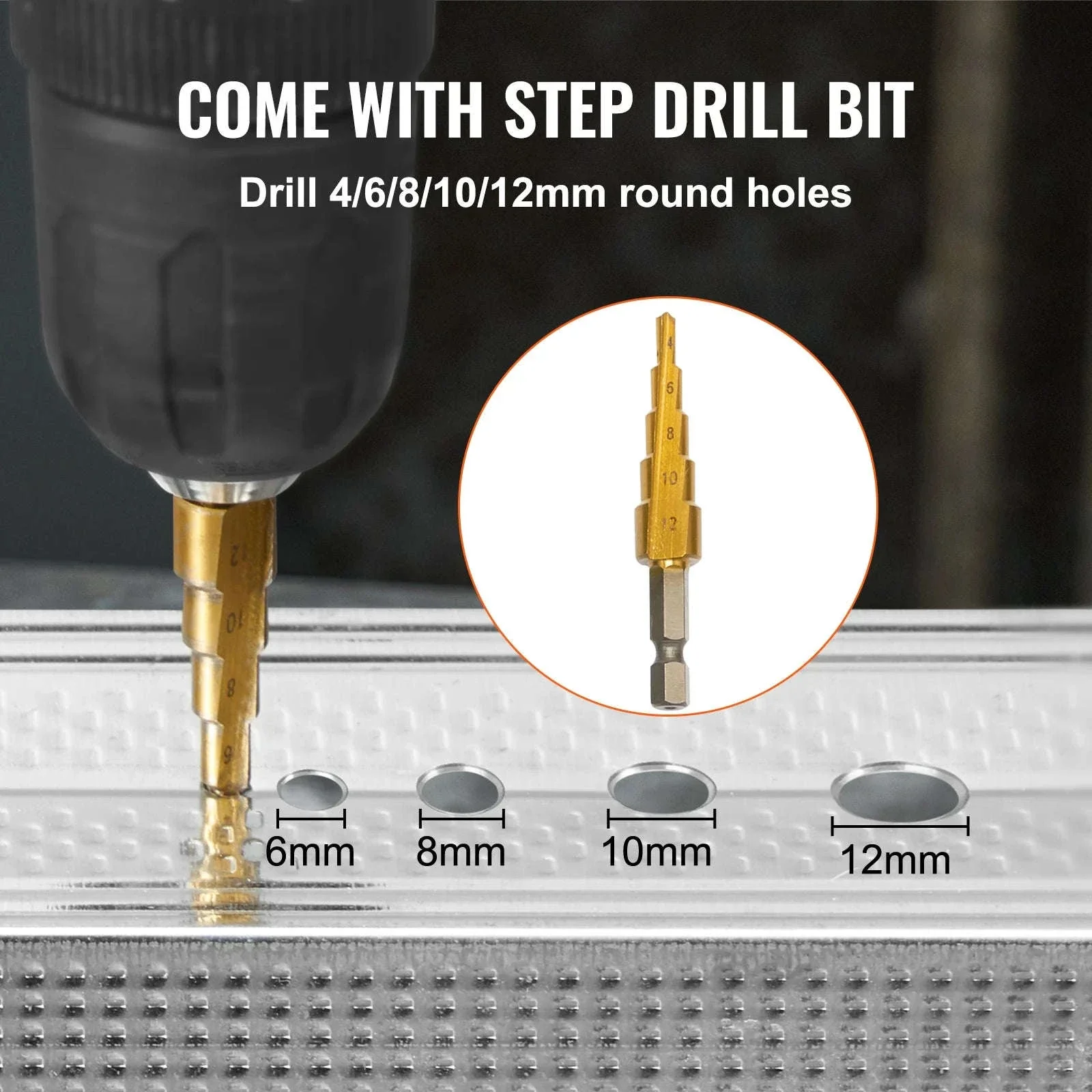 Double Head Sheet Metal Nibbler Cutter Drill Attachment - Image 5