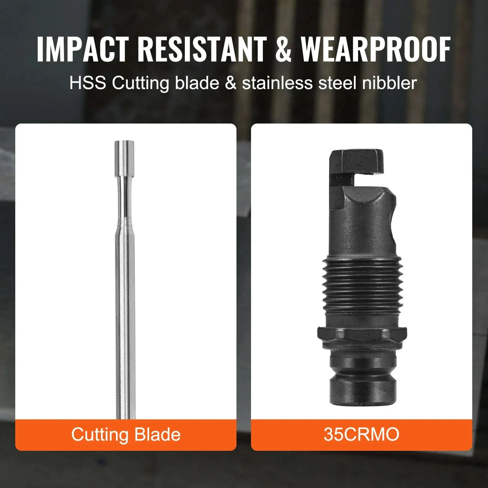 Double Head Sheet Metal Nibbler Cutter Drill Attachment - Image 6