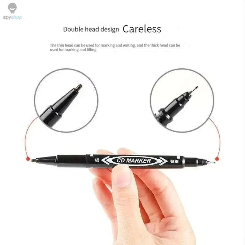 Double Tip Paint Marker Set for Art, Crafting, and Labeling - Image 2