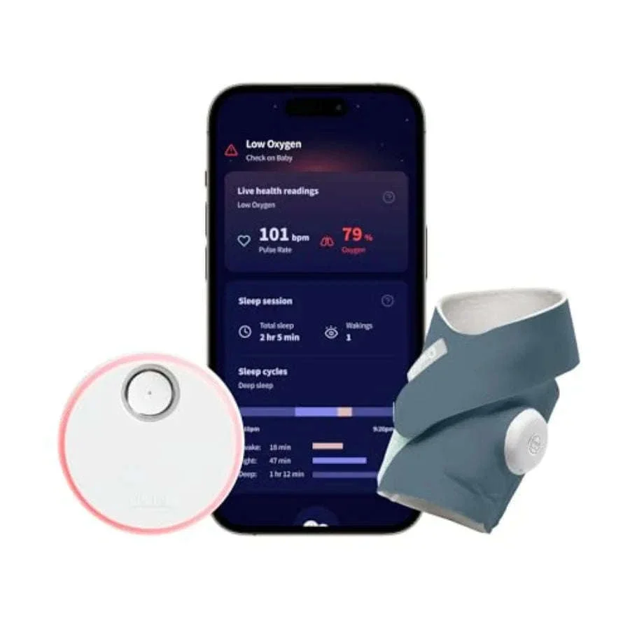 Dream Sock Smart Baby Monitor with SpO2 and Heart Rate Tracking - Image 7