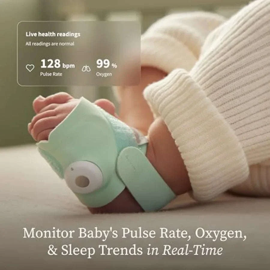 Dream Sock Smart Baby Monitor with SpO2 and Heart Rate Tracking - Image 8