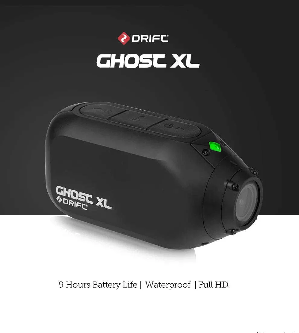 Drift Ghost XL 1080P Action Camera with Rotating Lens & Dash Cam Mode - Image 7