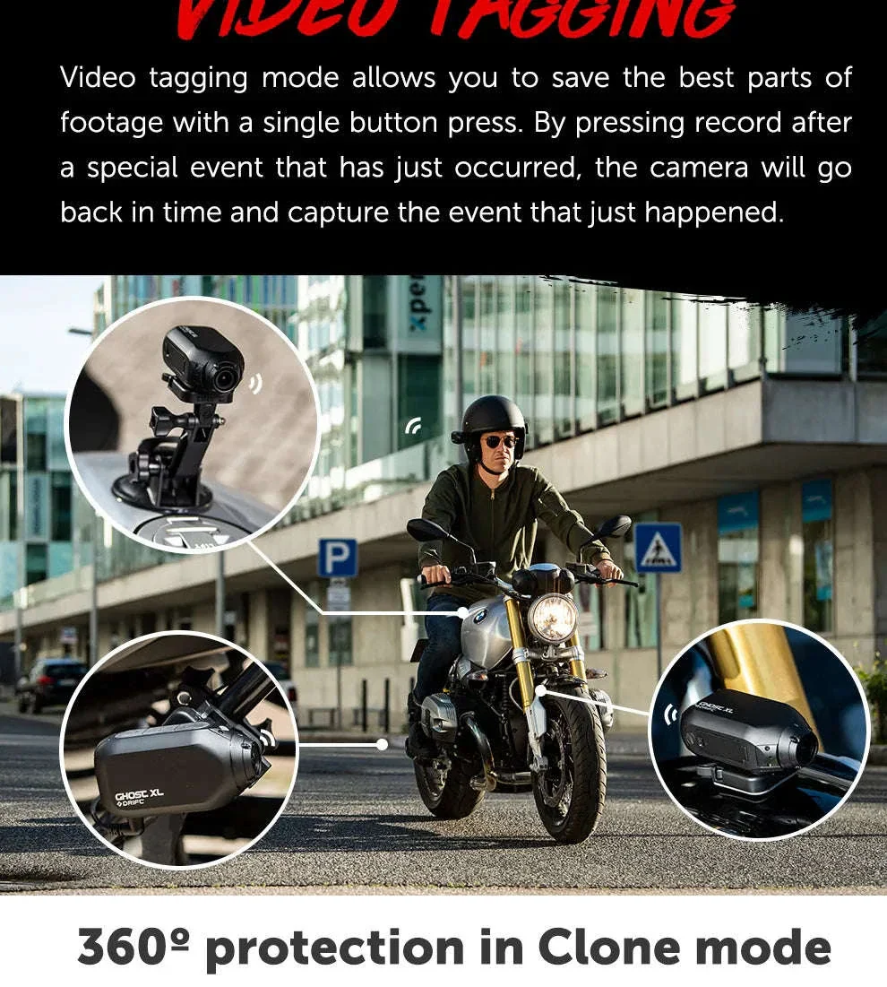 Drift Ghost XL 1080P Waterproof Action Camera with 7–9 Hour Battery - Image 17