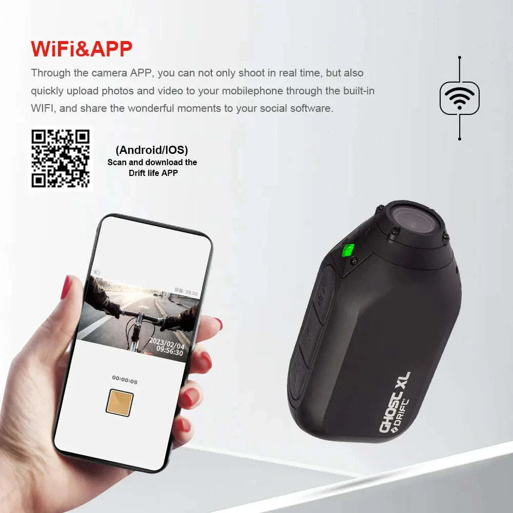 Drift Ghost XL 1080P Waterproof Action Camera with 7–9 Hour Battery - Image 5