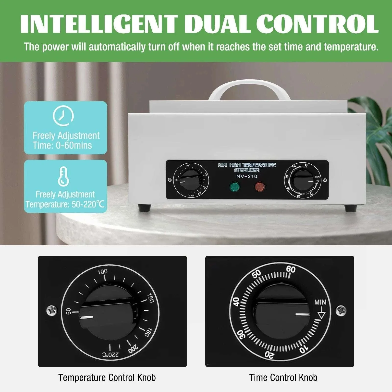 Dry Heat Sterilizer for Nail and Metal Tools - Image 3