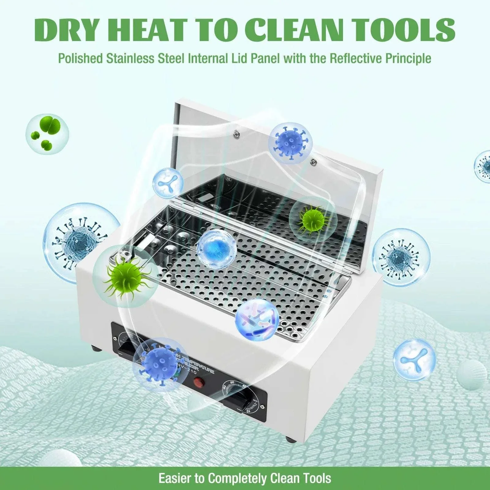 Dry Heat Sterilizer for Nail and Metal Tools - Image 4