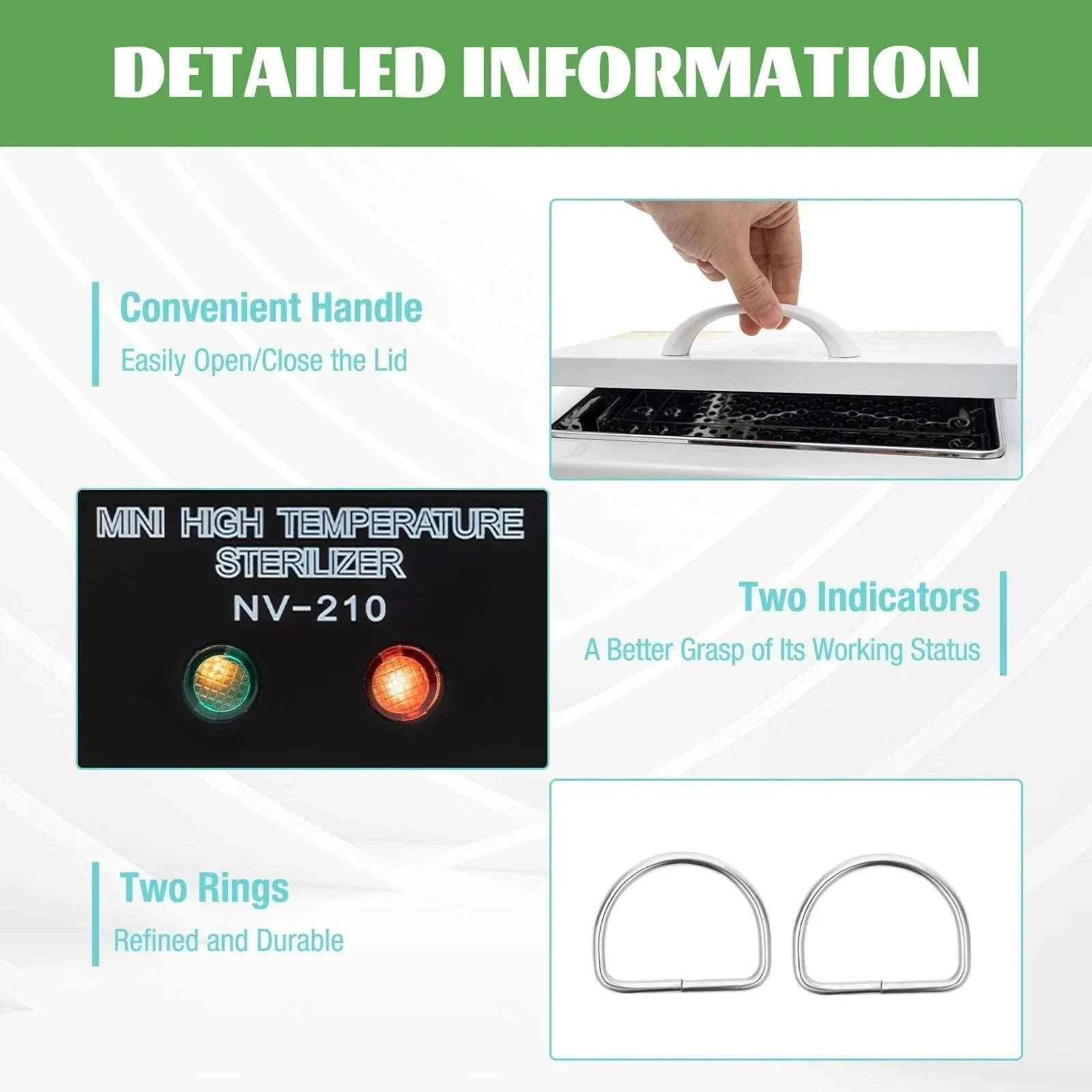 Dry Heat Sterilizer for Nail and Metal Tools - Image 5