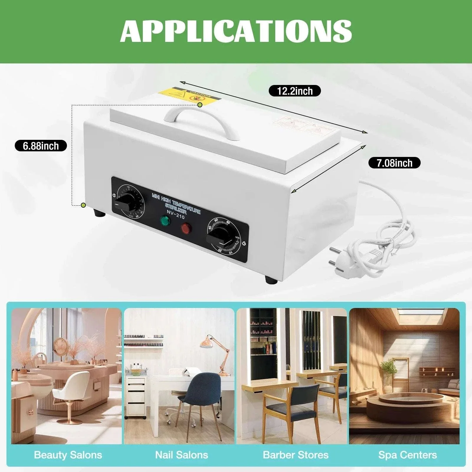 Dry Heat Sterilizer for Nail and Metal Tools - Image 9
