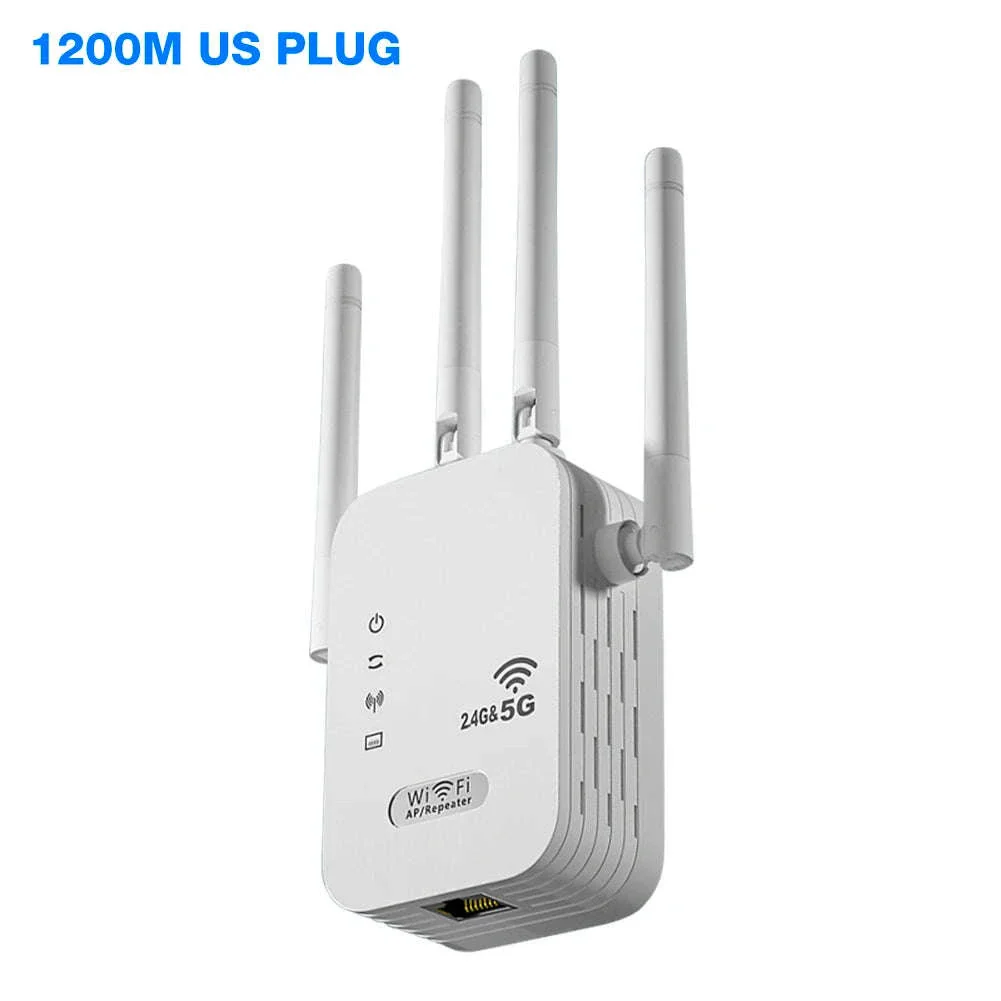 Dual-Band WiFi Extender 1200Mbps Signal Booster with WPS - Image 15