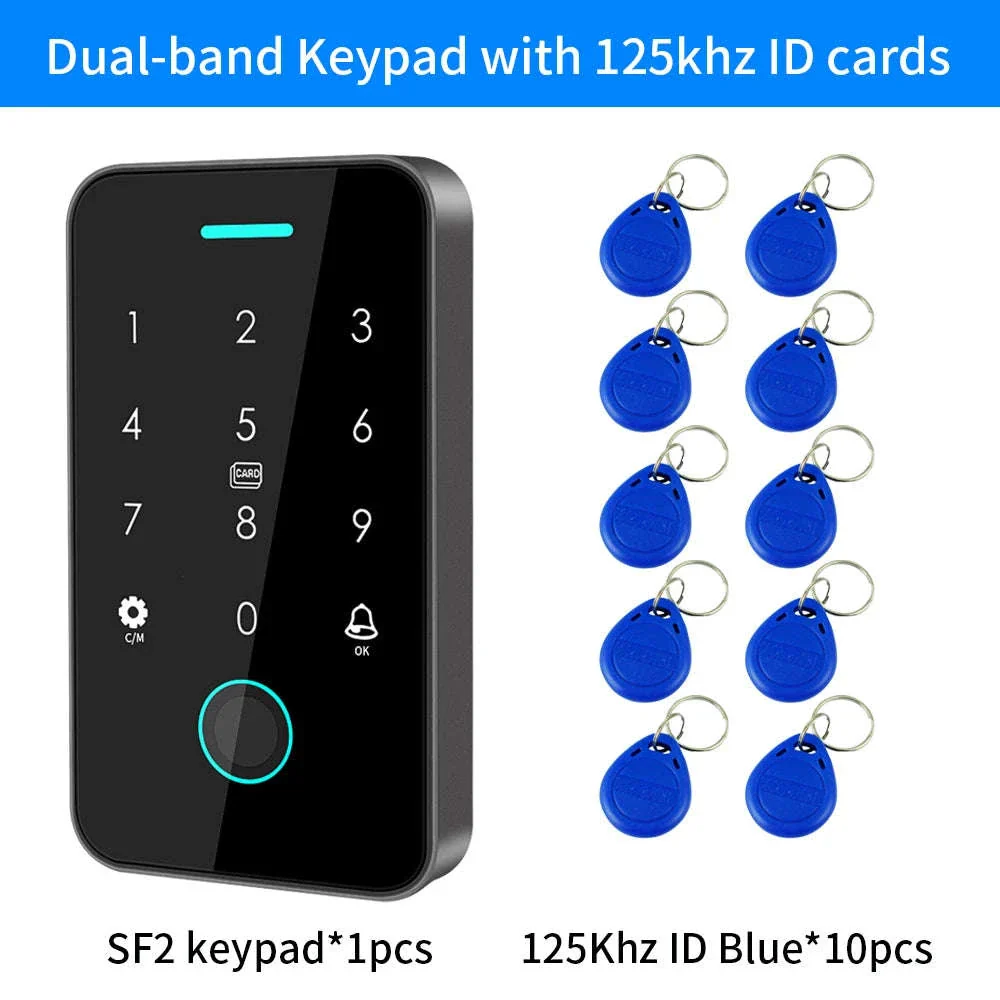 Dual-Frequency Tuya Fingerprint Outdoor Access Control Keypad - Image 28
