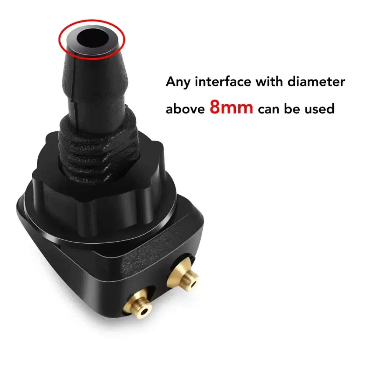 Dual Hole Windshield Washer Nozzle Replacement Pair - Image 3