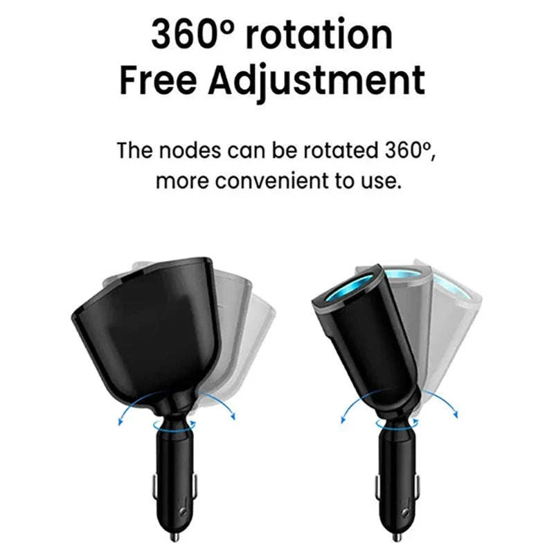 Dual Port Car Charger with Digital Display - Image 6
