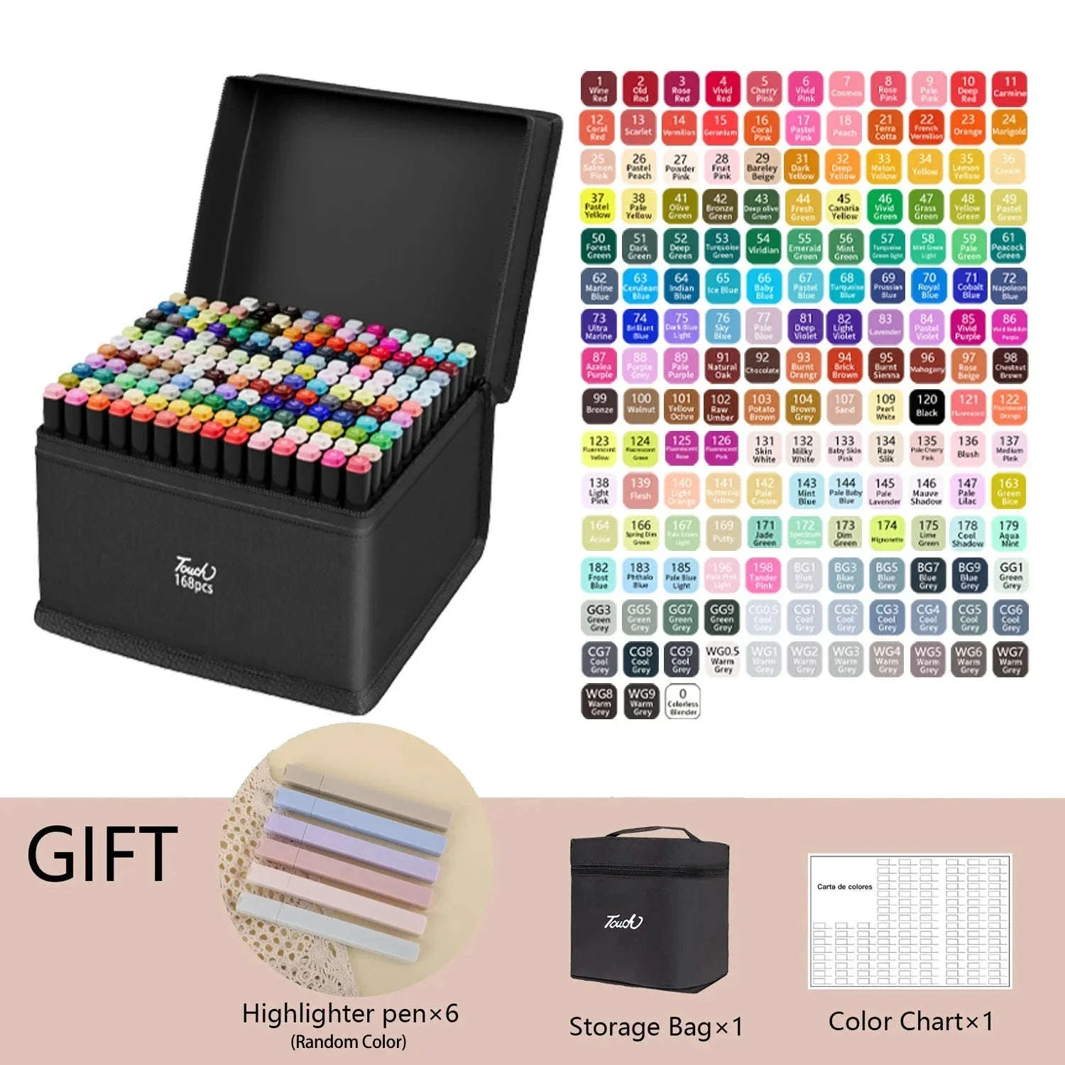 Dual Tip Alcohol Drawing Markers for Smooth Blending - Image 14