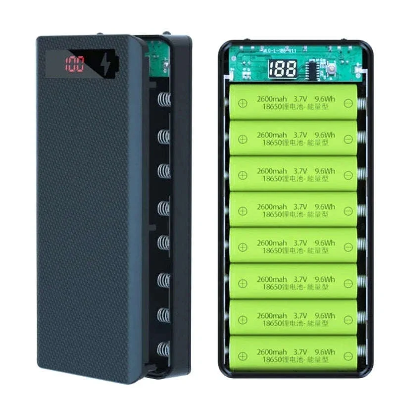 Dual USB 8x18650 DIY Power Bank Shell Case - Image 7