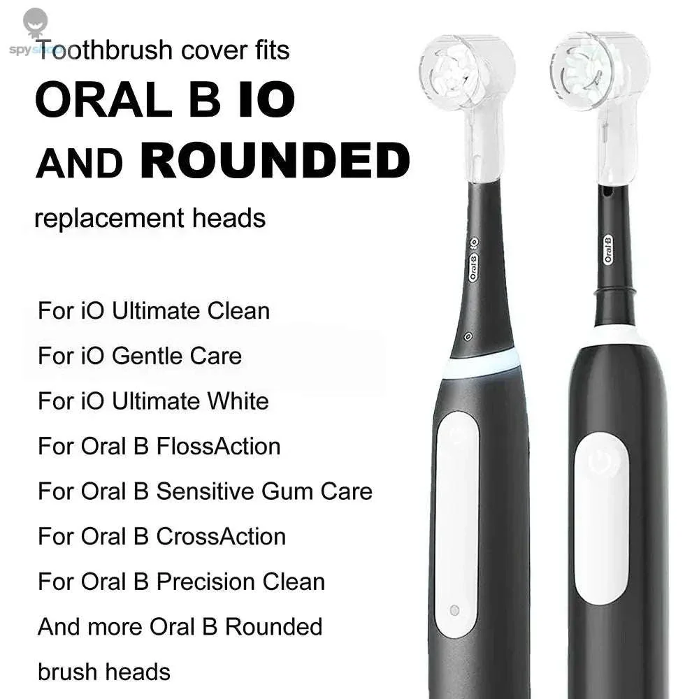 Dustproof Toothbrush Head Covers for Oral B Travel Protection - Image 2