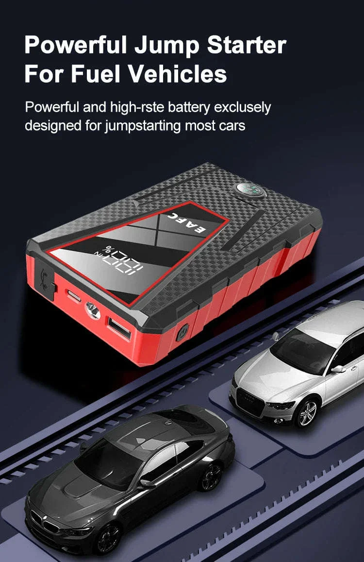 EAFC 12V Portable Car Jump Starter Power Bank - Image 25