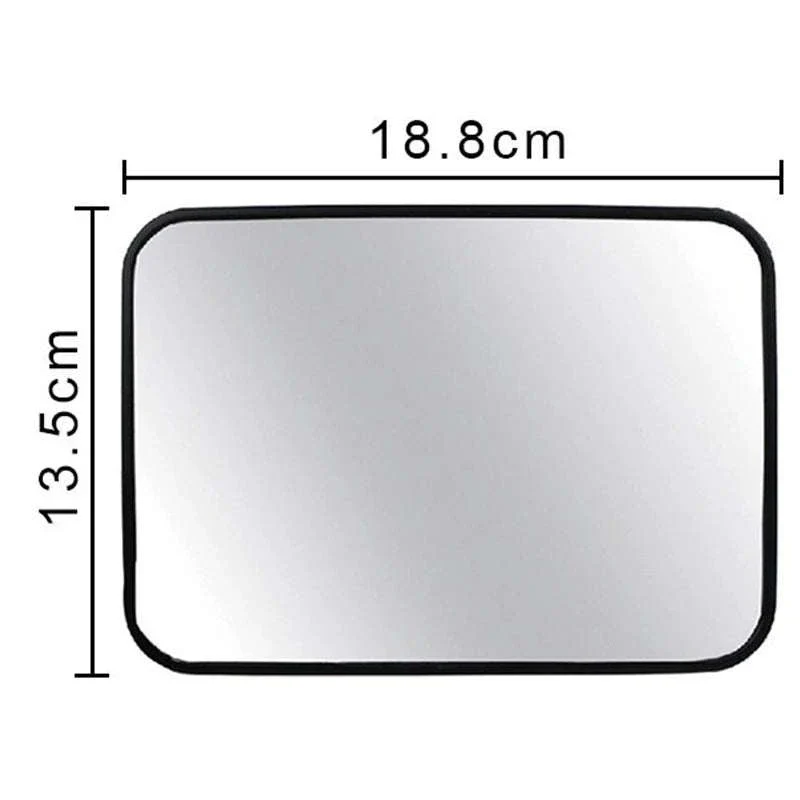 Adjustable Wide Car Baby Mirror for Clear Rear Seat View - Image 5