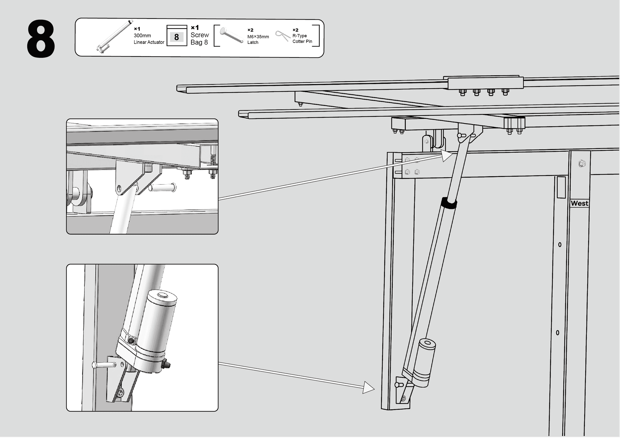 Solar Panel Single Axis Tracker System with Controller, 30% More Power - Image 28