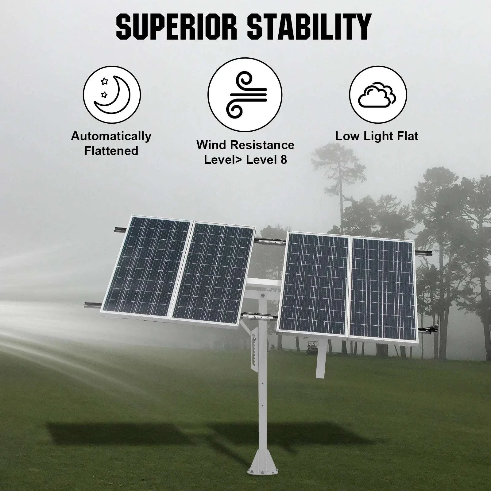 Solar Panel Single Axis Tracker System with Controller, 30% More Power - Image 6