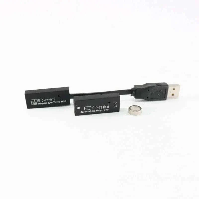 Edic-mini Tiny Plus B70 Compact Voice Recorder with 150h Storage - Image 3
